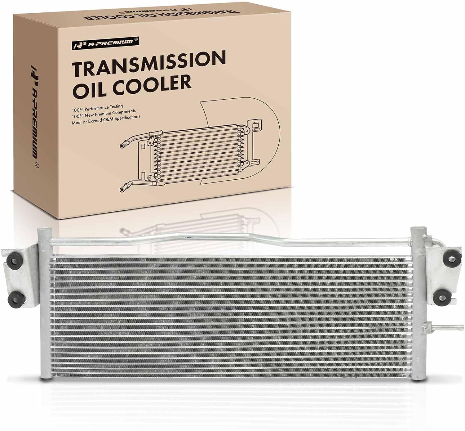 A-Premium Transmission Oil Cooler Compatible with Nissan TITAN XD 2016 2017 2018 2019, 5.0L