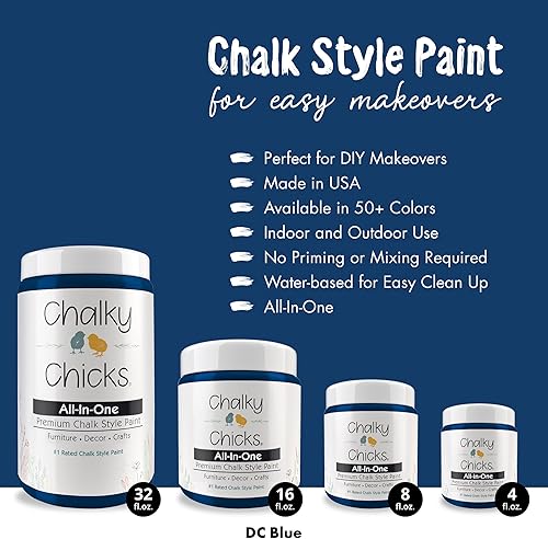 Miniatura 2 de Pintura a la tiza para muebles, pintura para manualidades, pintura de gabinete, pintura para madera y pintura de muebles, pintura en aerosol, lista