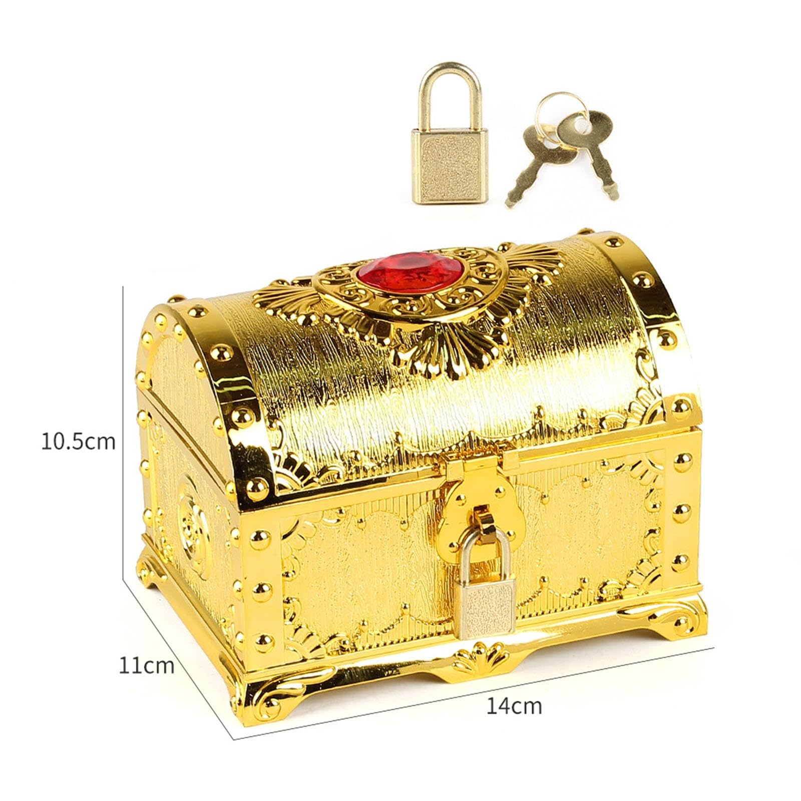 宝箱 何かな。 Amazon.co.jp: Simhoa 冒険的な宝箱、海賊チェスト収納ボックス