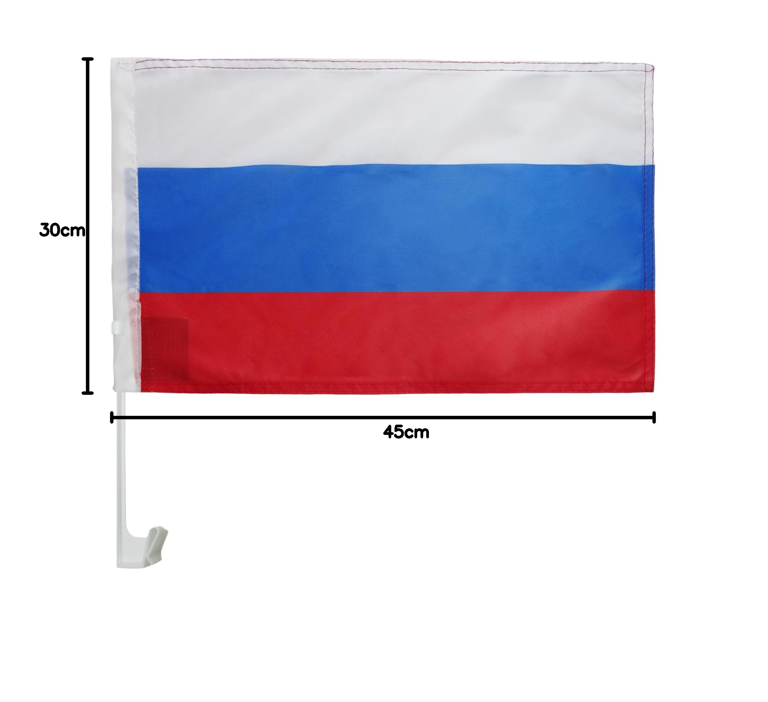 AZ FLAG South Africa Car Flag 18'' x 12'' - South African Car flags 30 x 45cm - Banner 18x12 INCHES PLASTIC STICK — view 227