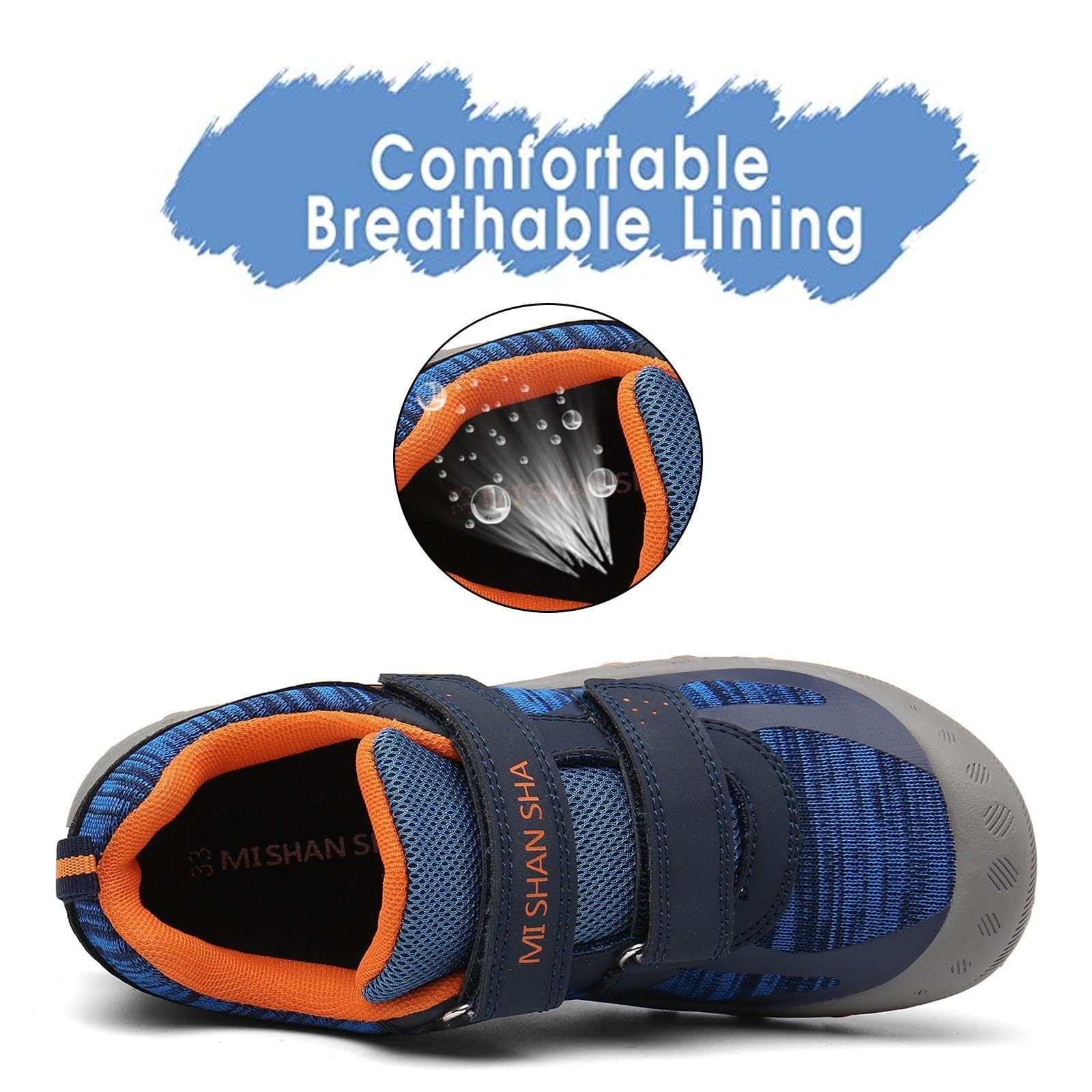 Mishansha Unisex Ligero Zapatillas de Deporte para Niños Niñas Sneakers Transpirable Cómodos Zapatos Casuales Tallas 24-38 EU