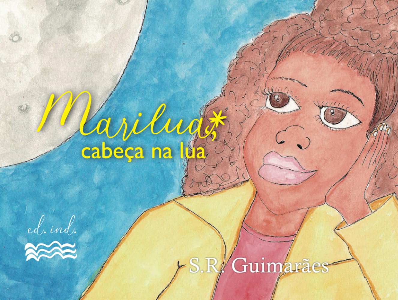 Marilua, cabeça na lua