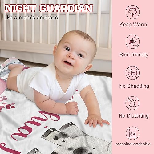 Miniatura 3 de Juego de sábanas ajustables para cuna para bebé juego de ropa de cama personalizado para cuna de 3 piezas con nombre, juego de ropa de cama