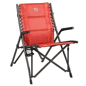 TIMBER RIDGE Bungee Folding Camping Chairs for Adults, Heavy