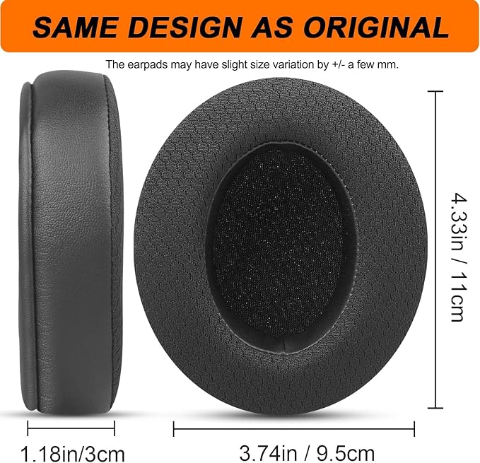 Repuesto Almohadillas para Auriculares ATH M50X y Más miniatura 6