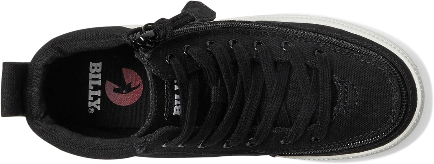BILLY Footwear Kids Classic Lace High II for Little Kids and Big Kids - Adjustable Laces with Wrap Zipper Closure, Durable and Lightweight Shoes - Image 2