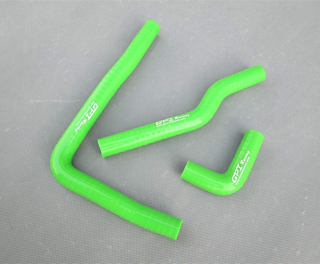 Green silicone radiator hose for KAWASAKI KX65 KX 65 2000-2012 2002 2003 2004 2005 2006 2007