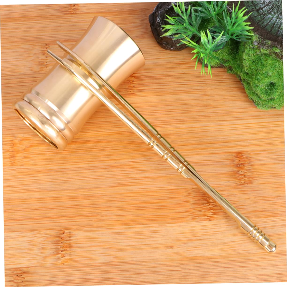 Luxshiny Chinese Kung Fu Tea Set 6pc Bamboo Tool Kit Tea Pot Clip Spoon Accessory