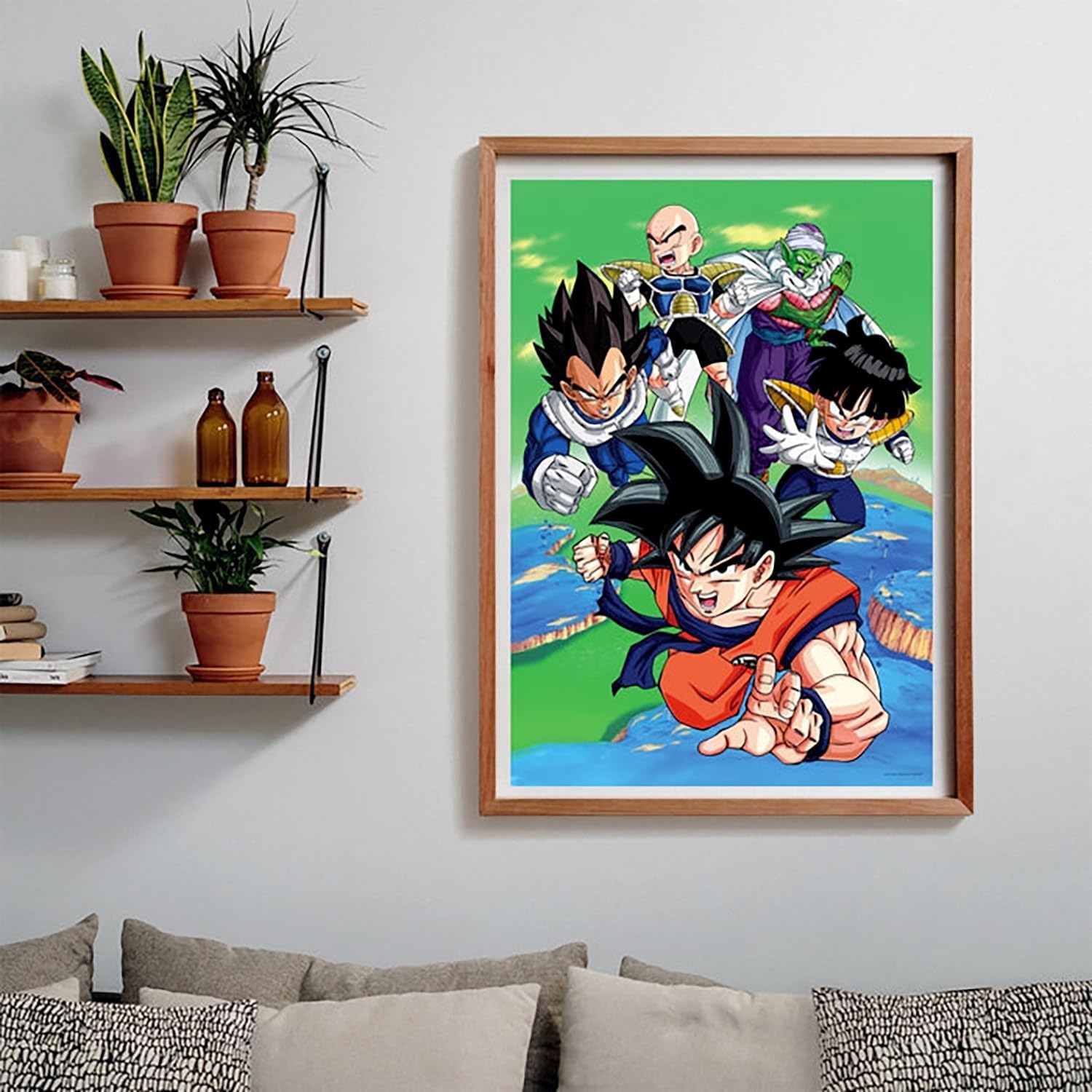 Clementoni - 39955 Jigsaw Puzzle 1000 Pieces for Adults and Teenagers, Special Series, Anime Dragonball Theme, Compact Box, Gift Idea for Men and Women, Made in Italy, 70 x 50 cm, 39955