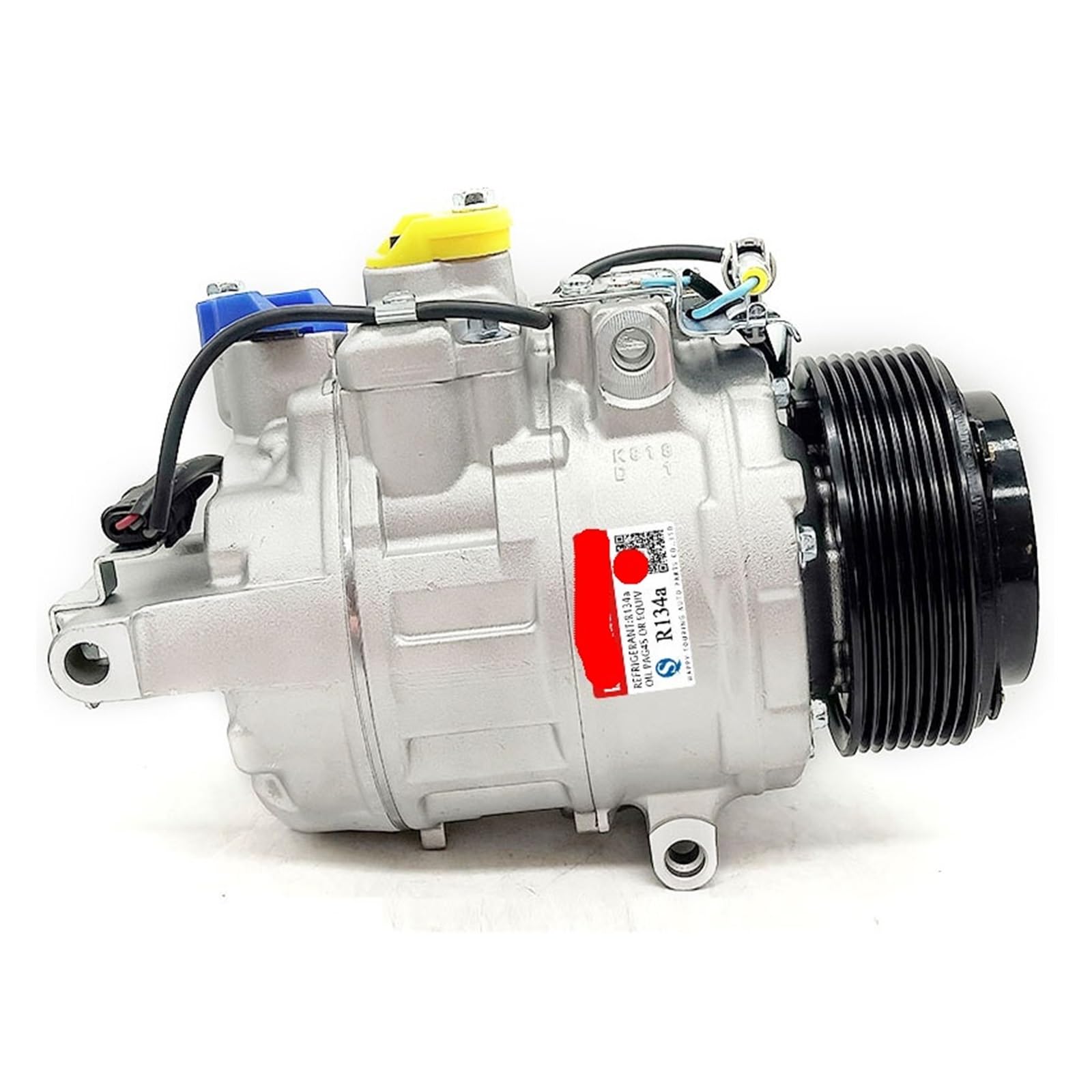 Genterun One Color Compatible For Bmw， X5 F15 F85 E70 Xdrive X6 E71 E72 35I N54 N55 64529399060 64529217868 447160-3480 4471603480，Auto Ac Compressor-Stable Compression, Fast Cooling Performance