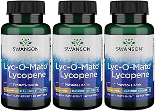 Swanson Super-Strength LYC-O-Mato Lycopene 40 Milligrams 60 Sgels (3 Pack)