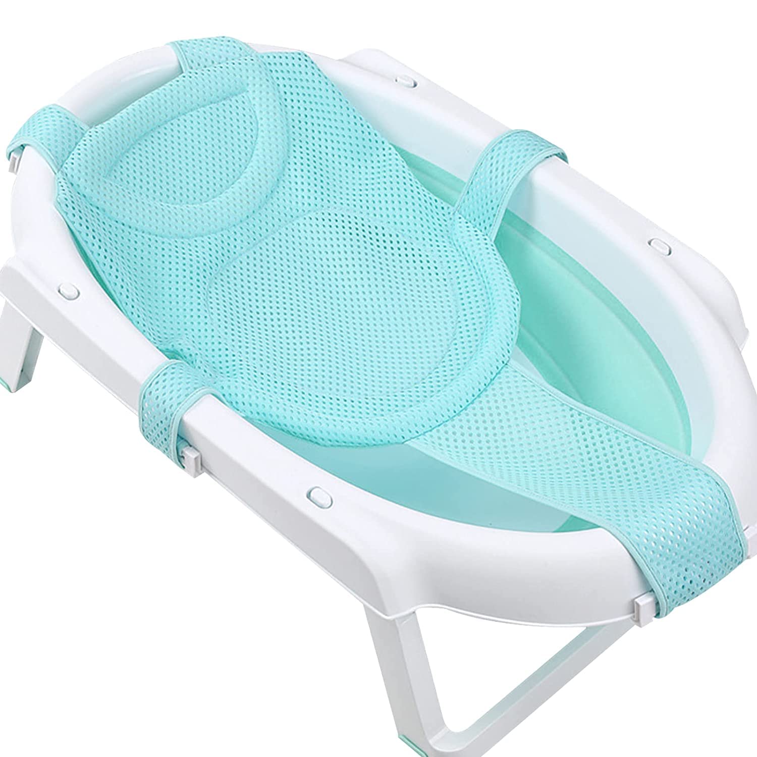 Syosi Baby Bath Seat Support Net Infant Bathing Seat Support