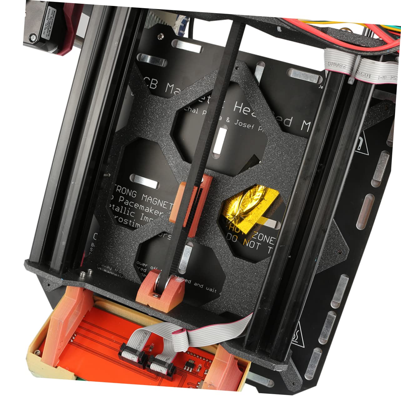 1satz Drucker Zubehörset Für Prusa Y-achse Heizbett Unterstützungsplatte Lmuu Klammer Kit Schwarz Leicht Glatt Und Anodisiert Für Optimale Benutzererfahrung