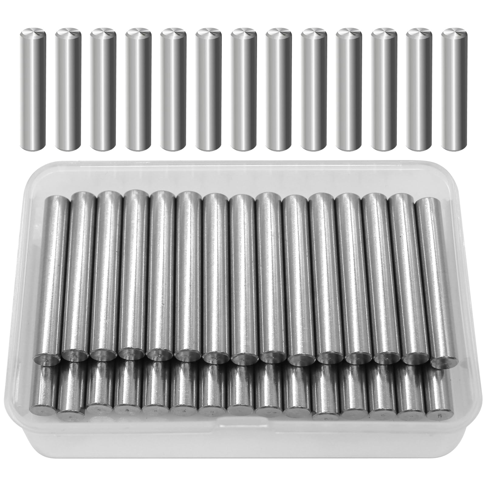 24 Spine Di Centraggio In Acciaio Inox 304 - M5 X 30 Mm Per Legno E Mobili - Foto 12