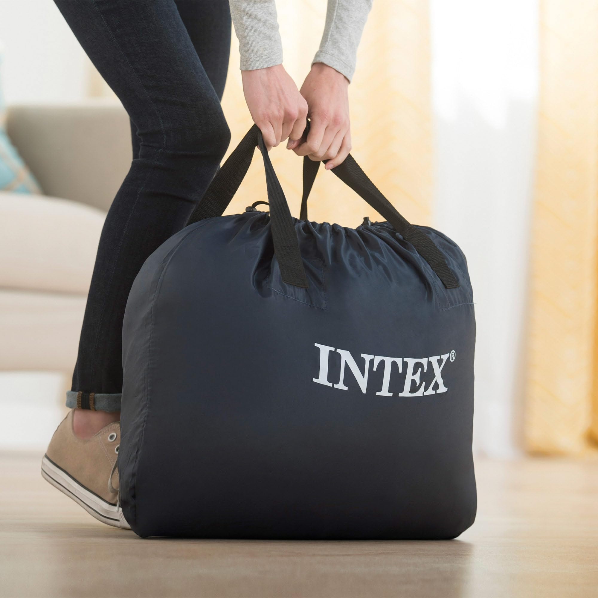 Intex Materasso Queen Trend Premium Comfort con Fiber-Tech RP 64824ND (203 x 152 x 46cm)