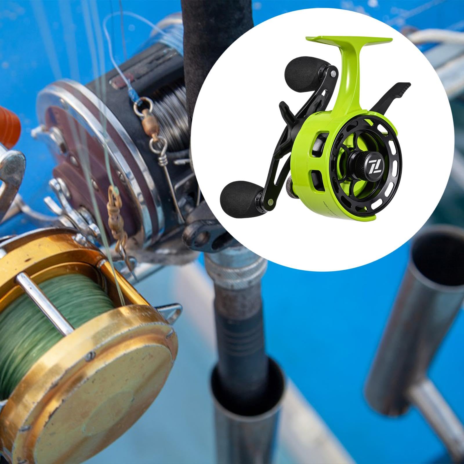 ゴールドフィッシングリール 3.8:1 ギア比 フィッシングリール ギア比4.8:1 614o3pqtwaL._AC_UL210_SR210,