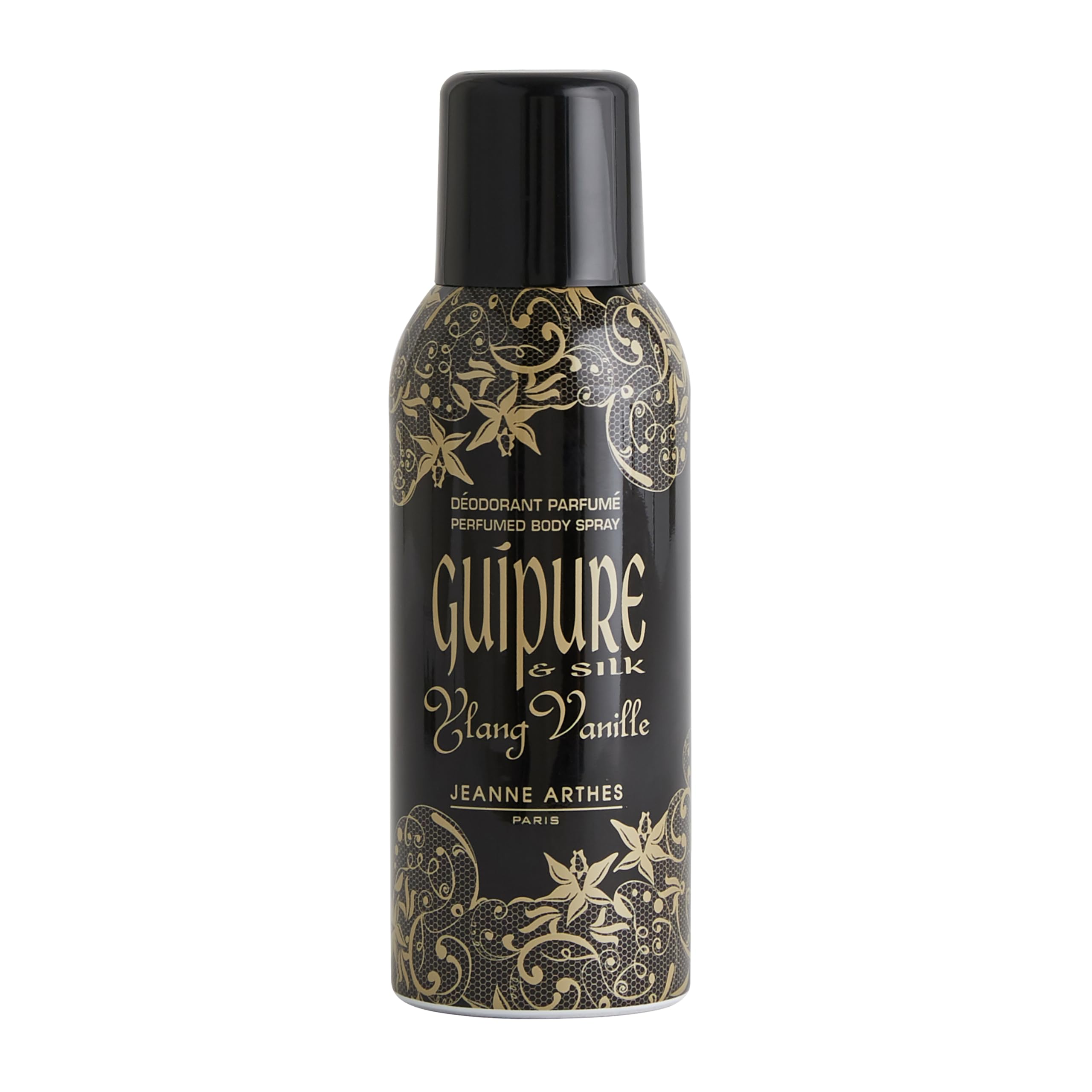 JEANNE ARTHES - Cofanetto regalo EDP + spray per il corpo donna - Guipure Ylang Vaniglia - Eau de Parfum 100 ml + Déospray 150 ml - Profumo Musc Vaniglia - Made in France à Grasse