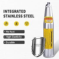 Vista 3 de HD-225A - Probador profesional de martillo de rebote de hormigón, herramienta de medidor de prueba de resiliómetro portátil con rango de 10-60