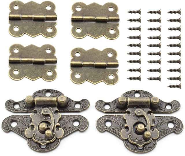 jewelry box hinges and latches