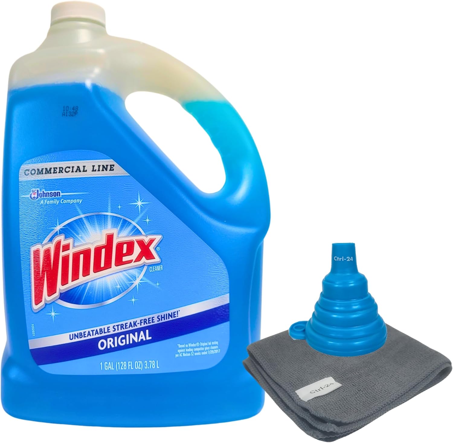 Ctrl24 Windex Glass glass cleaner Refill 1 Gallon