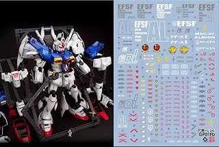 (PG 1/60 RX-78GP01/GP01 Fb ガンダム用) [他社製] HG RG MG PG RE HiRM ロボット プラモデル用水転写式デカール [並行輸入品]