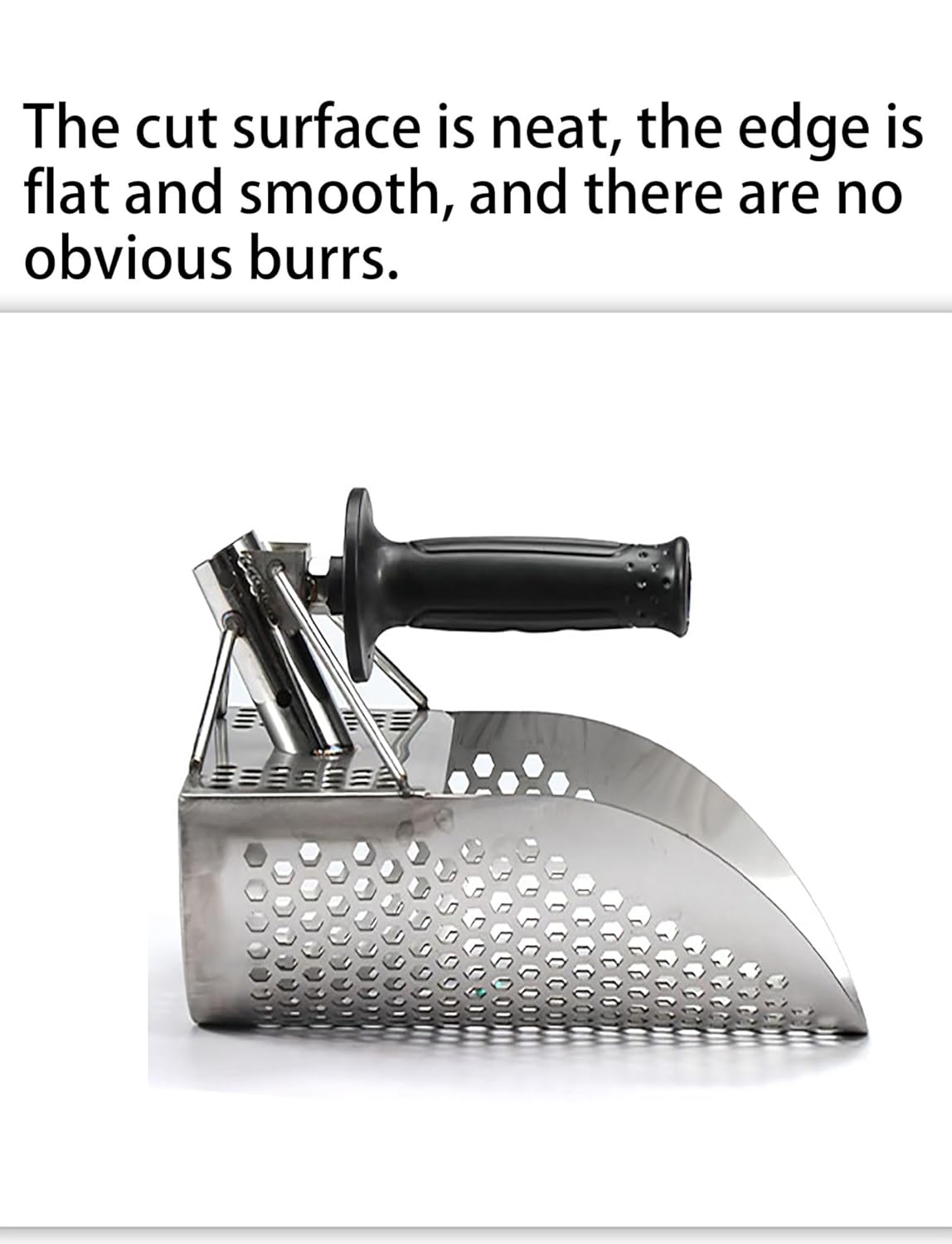 Sand Scoop Metal Detecting with Detachable 55inch Long Handle Beach Shovel Heavy Duty Stainless Steel Sand Scoop Shovel Multipurpose Metal Detector Scoop for Sand Sifting and Treasure Hunting