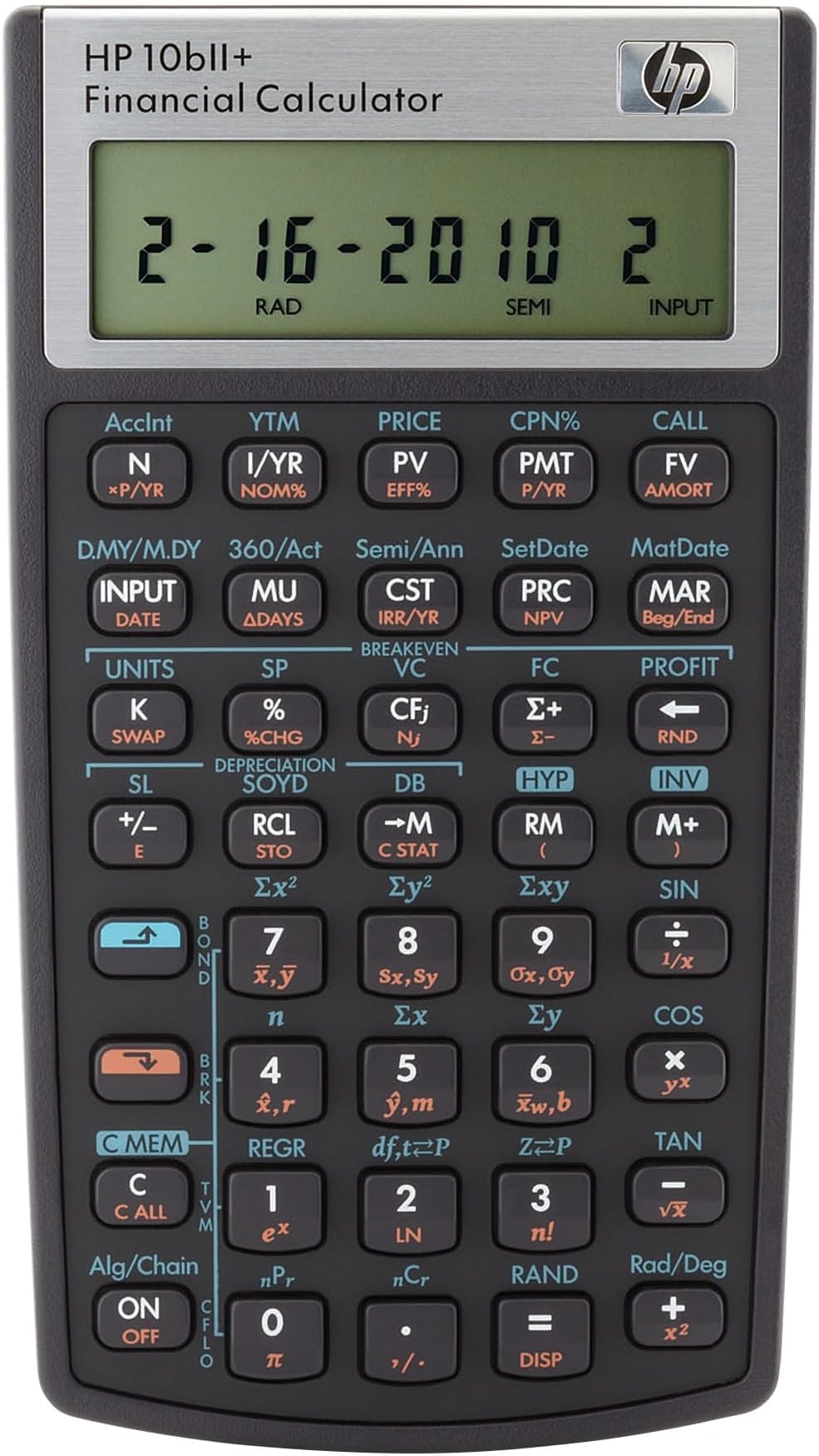 10bII+ Financial Calculator