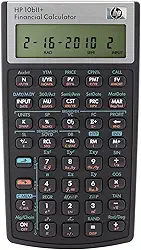 HP Calculadora financeira 10bII+, 3 1/4 x 5 3/4, B17