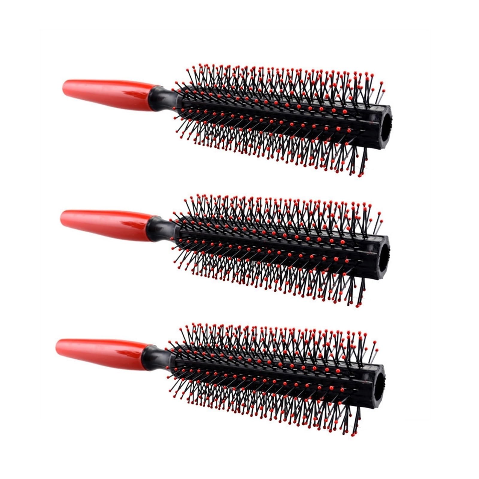 ADERFETBI Hair Comb Curling Comb Styling Brush Anti-Static Salon Beauty Hairdressing Product Straightening Cylindrical Roller Men's and Women's Care