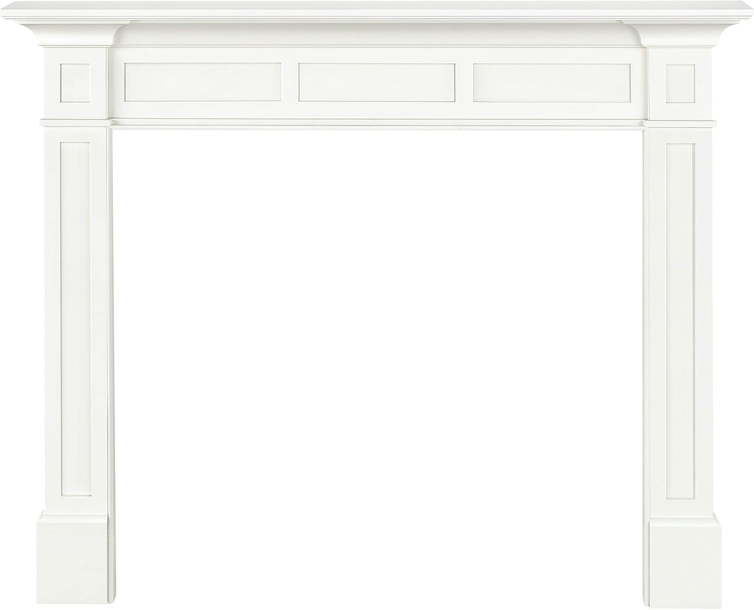 Pearl Mantels MDF Mantel, 48-Inch, White