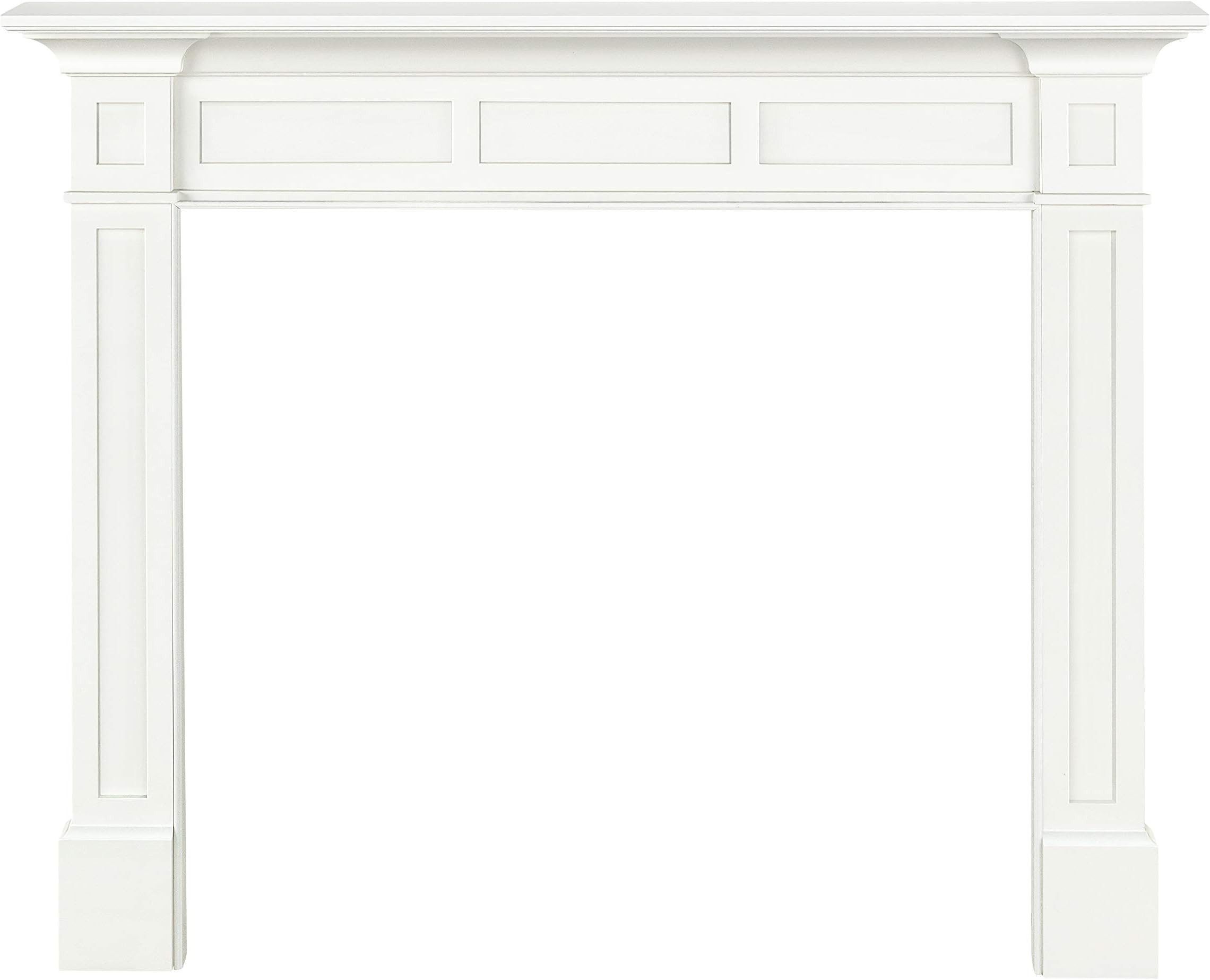 Pearl Mantels MDF Mantel, 56-Inch, White