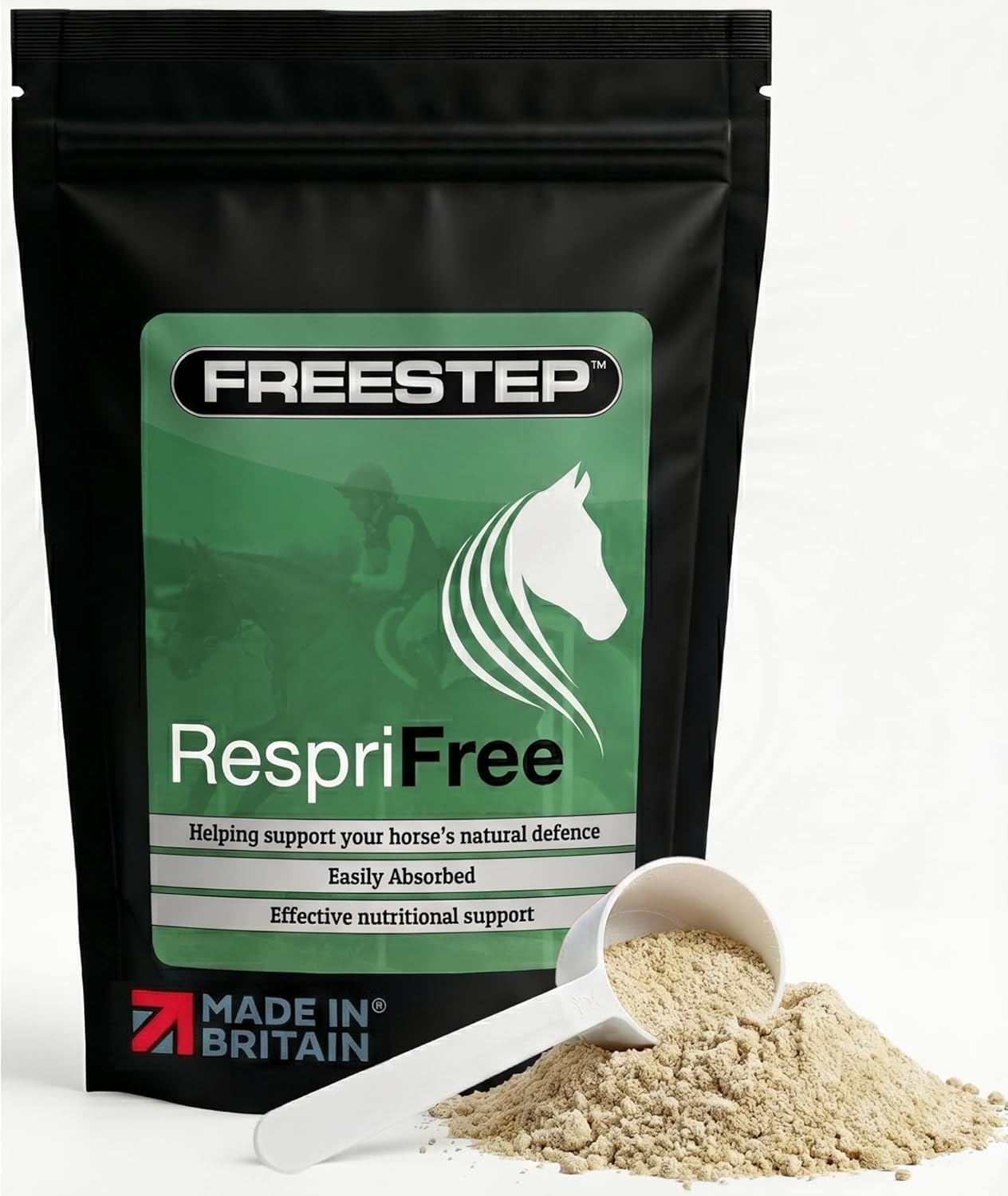 Freestep RespriFree | Horse Respiratory Supplement | Rosehip, Magnesium & Ginger for Airway Support, Coughing & Wheezing | Equine Lung Health, Immune Support & Breathing Comfort for Performance