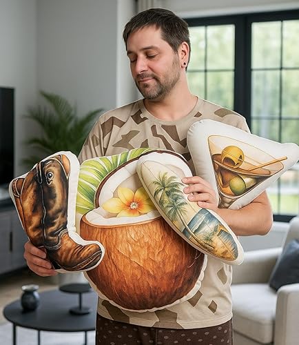 Miniatura 3 de Almohada de casete personalizada en forma de cinta de felpa decoración de música retro, cojín relleno suave, acento único para el hogar