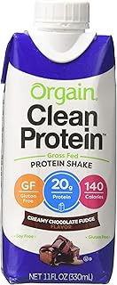 Orgain Whey Protein Shk Chocolate Fudge, 11 oz
