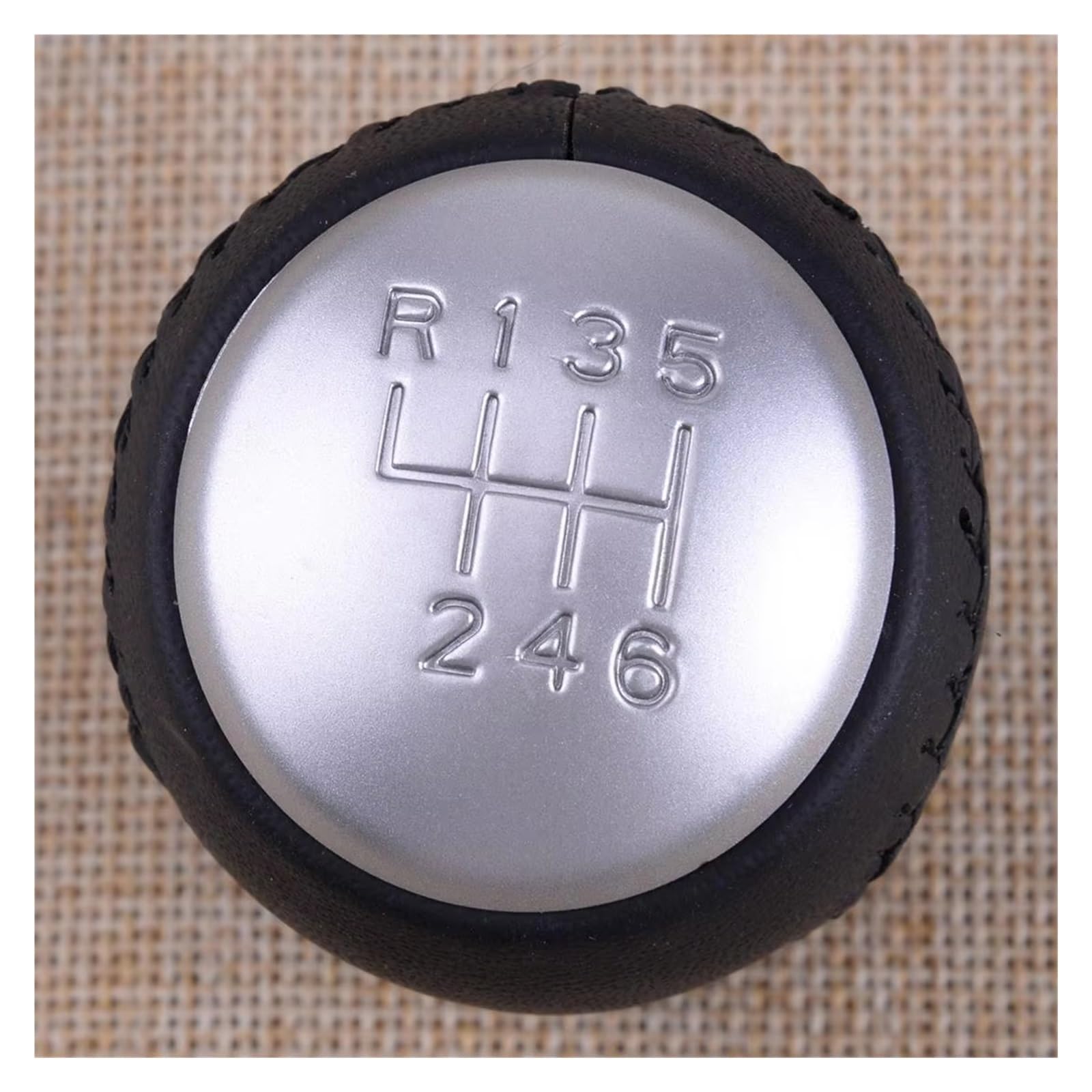 LinQianBhD Car Gear Shift Knob for Nissan for Juke for F15 for X-Trail for T31 for Qashqai for MKI for JJ10 6 Speed Gear Shift Knob