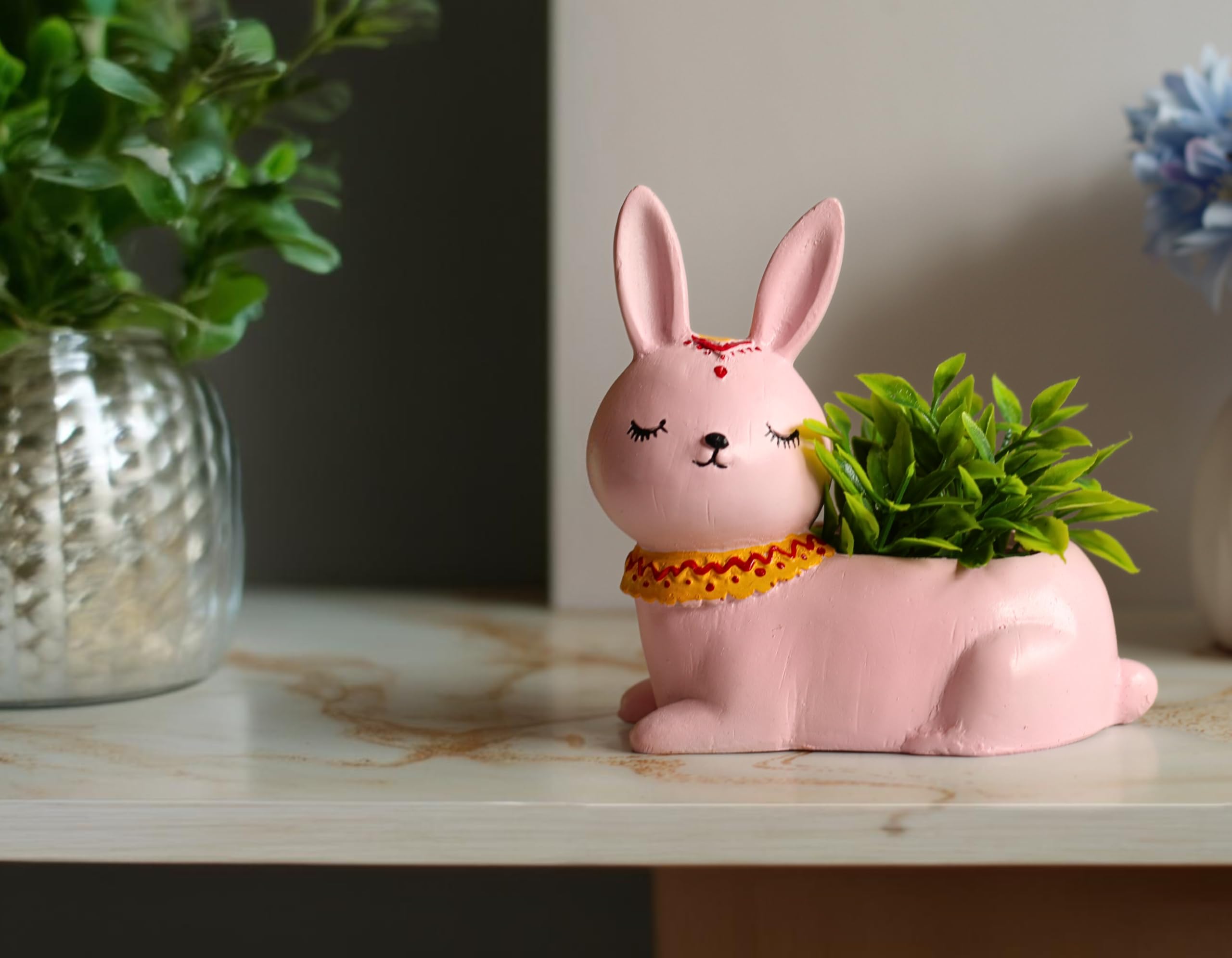 Kawai Homes Miniature Decor Items - Cute Table Resin Animal Showpieces for Home Decor Decorative Stylish Figurines for Living Room Kids Bedroom Study Room Decoration Accessories (Rabbit) (B0D9MWLRW8) Amazon Price History, Amazon Price Tracker