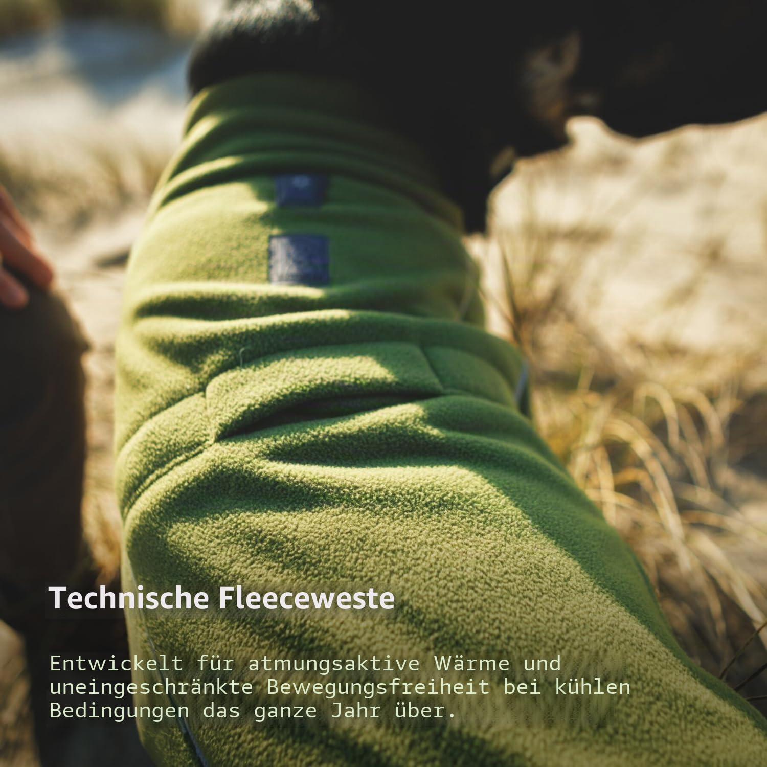 Ruffwear, Climate Changer Hunde-Fleeceweste, Basaltgrau, Größe S
