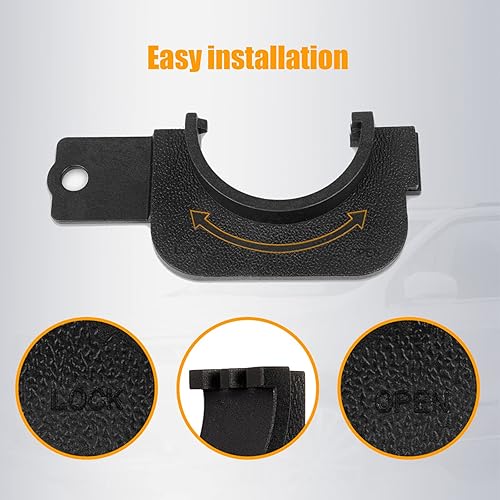 Miniatura 3 de Yonput 1 soporte de tapa de gas compatible con Tacoma 2016-2022 de 3 generación soporte de tapa de combustible para tanque de combustible para