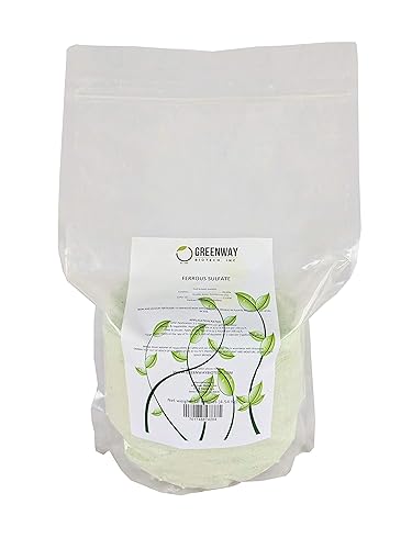 Miniatura 3 de Sulfato Ferroso Heptahidrato 20 Hierro Fe 12 Azufre S 100 Polvo soluble en agua Greenway Biotech Brand 5 libras