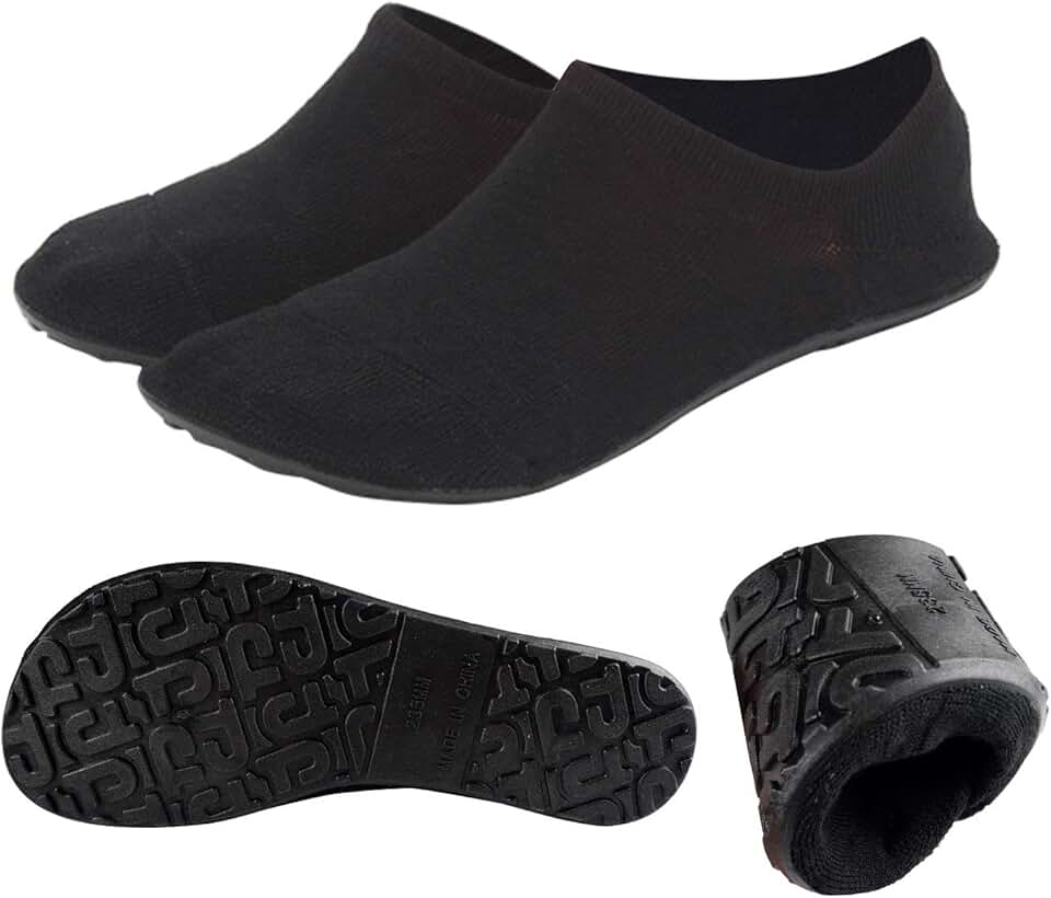 Amazon.co.uk rubber sole socks Clothing