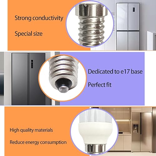 Miniatura 2 de 2024 Actualización W11518235 W11160686 Bombilla LED para refrigerador Whirlpool KenmoreLamp Light 120V 2W