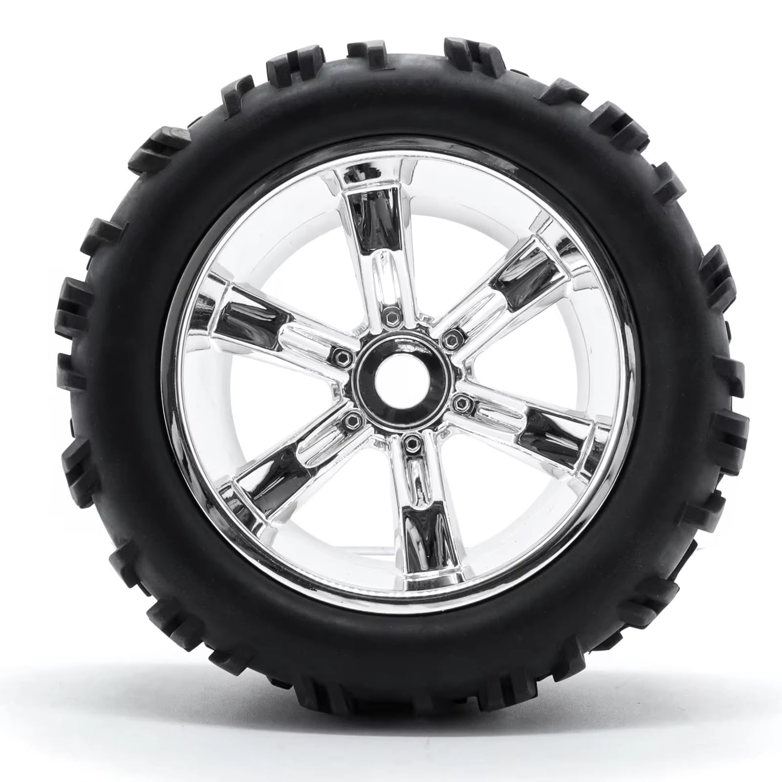 RC NeumáTicos Accesorios para 1/8 RC Car Truck Grip neumático Grande 150mm * 77mm 1/8 Cubos de Rueda neumáticos de Goma
