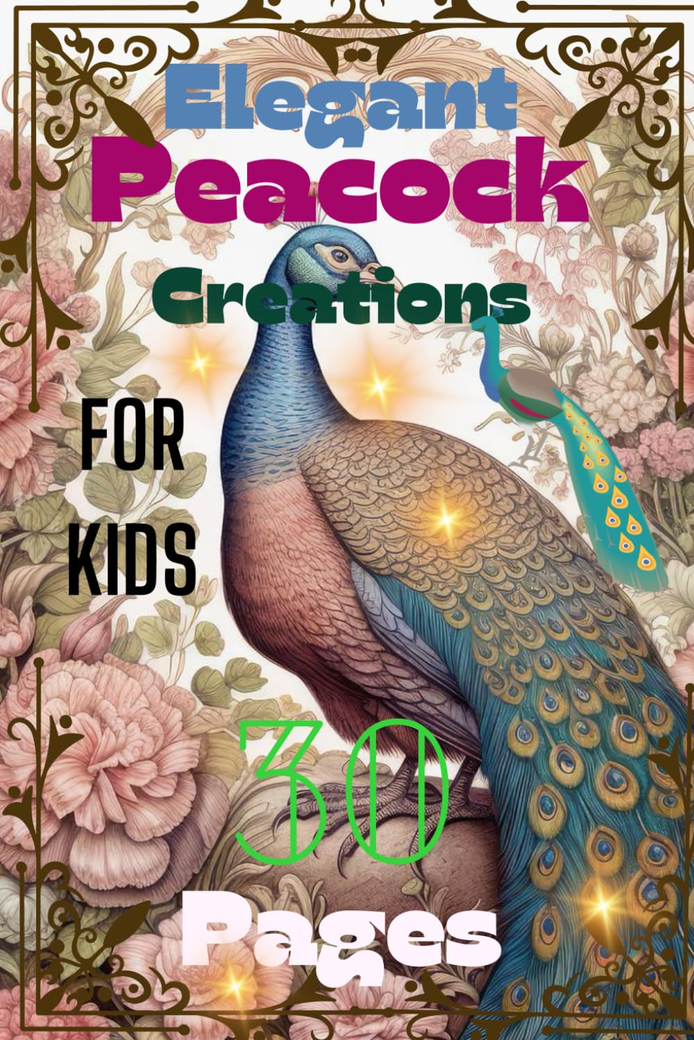 Elegant Peacock Creations: A Dazzling Drawing Experience