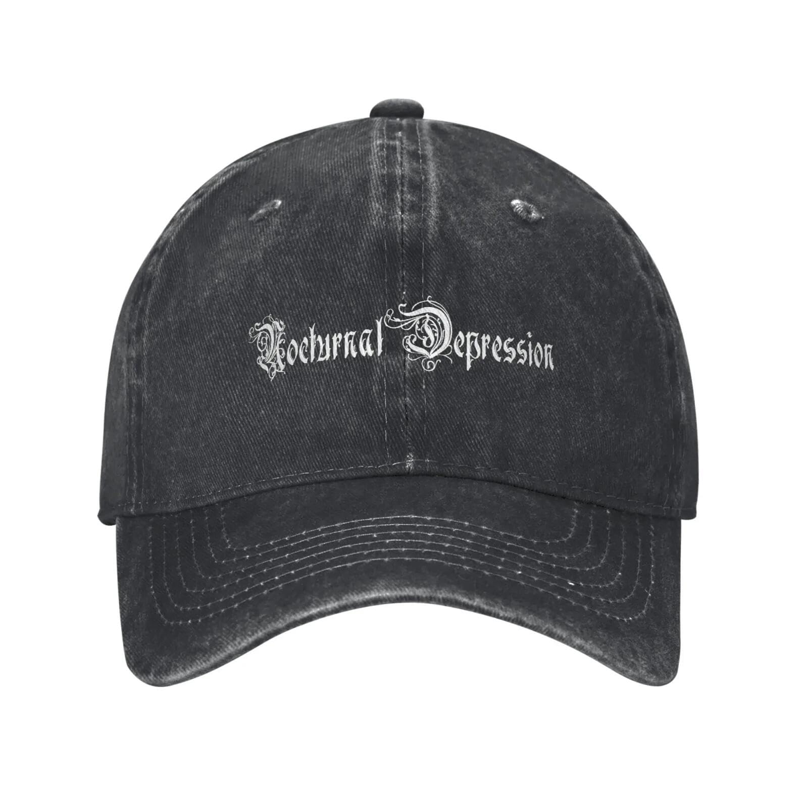 Casquette de baseball DÉPRESSION originale pour affirmer un style rock - 7