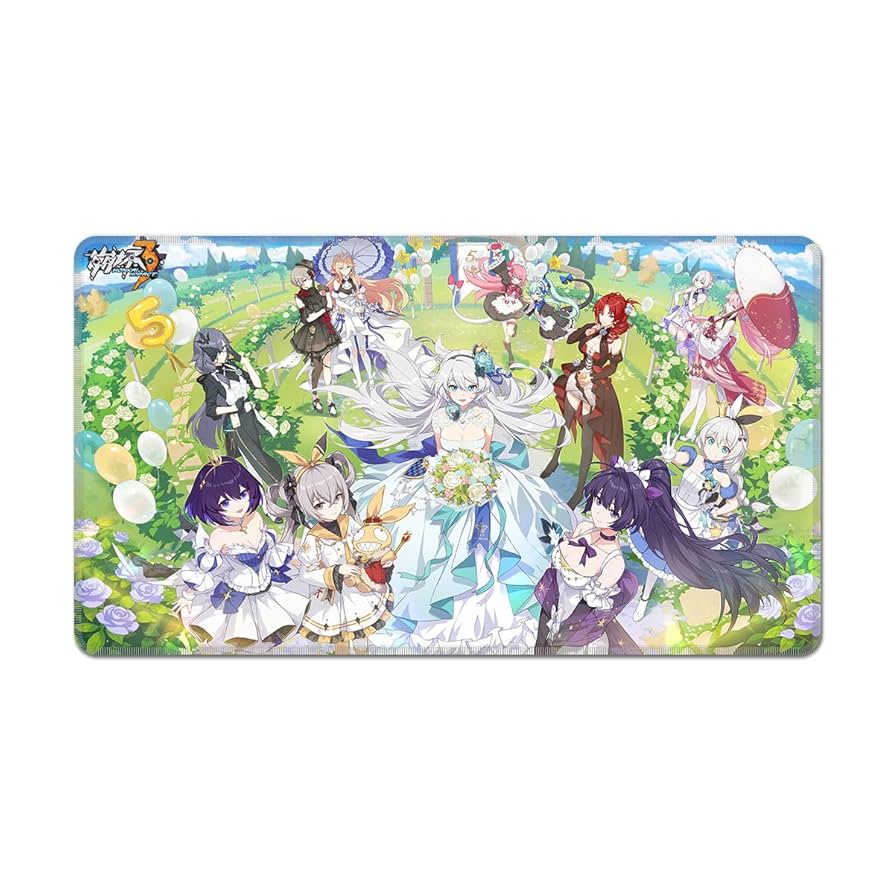 崩壊3rd デスクマット ラバーマット 4th Amazon.co.jp: 崩壊3rd 崩壊グッズ マウスパッド 40cm*70cm