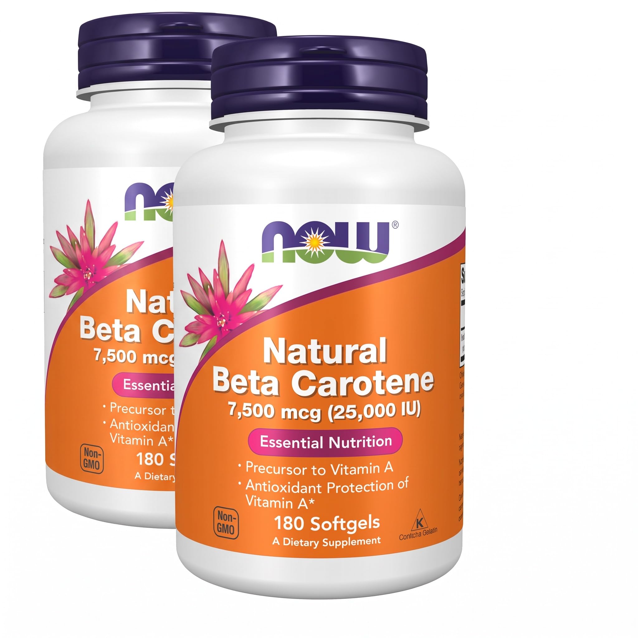 NOW Supplements, Beta Carotene 25,000 IU, 90 Softgels — Amazon image 10