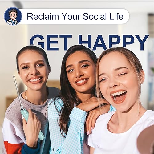 Miniatura 7 de Kit electrónico de eliminación de piedras amígdalas, aspiradora 12 en 1 con 3 modos de succión y lámpara oral, espejo de aumento 5X, para