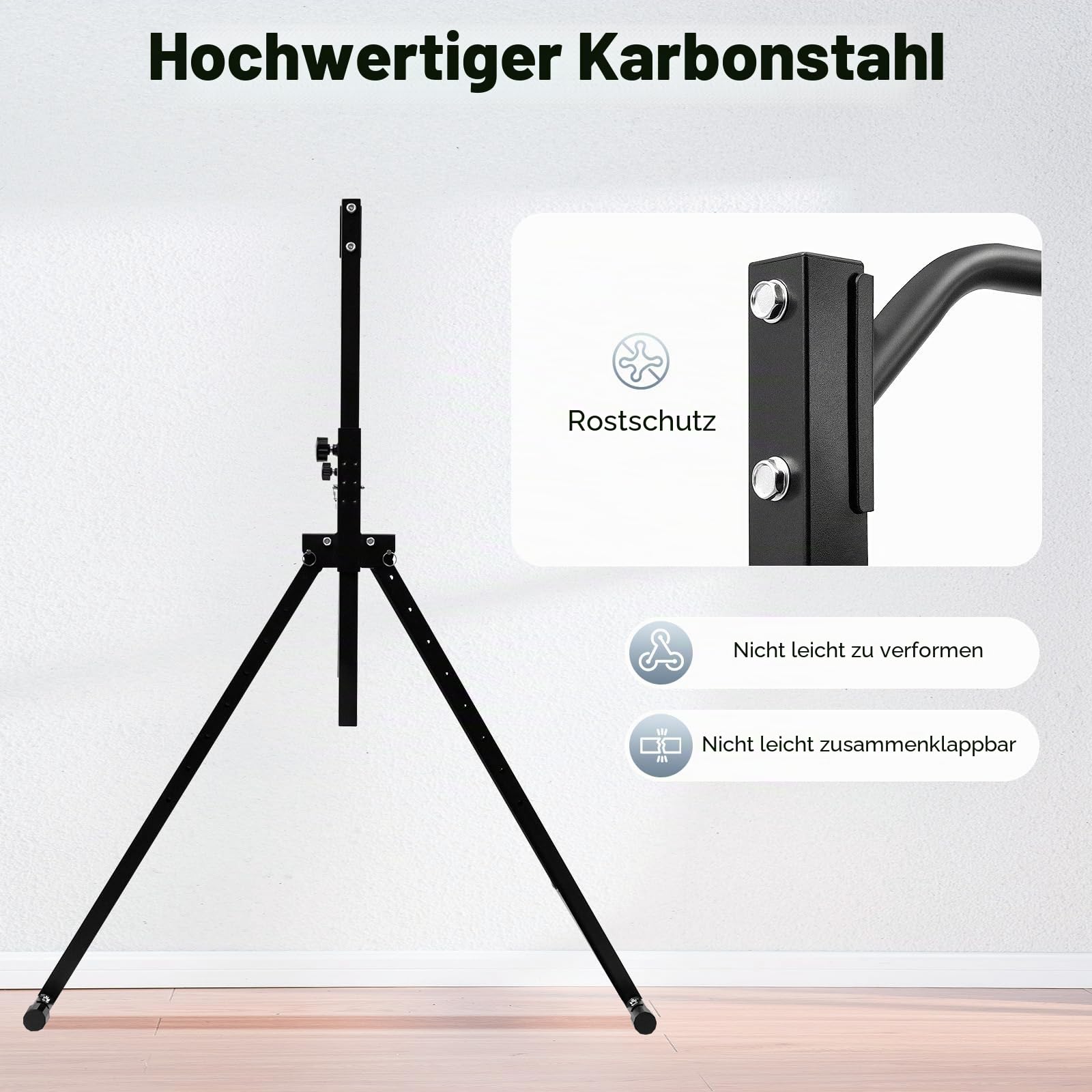 Power Tower Dip Station | Klimmzugstange Freistehend | Dip Barren Rückentrainer | Einstellbare Kraftstation Kraftturm | Multifunktional Fitness Trainingsgerät