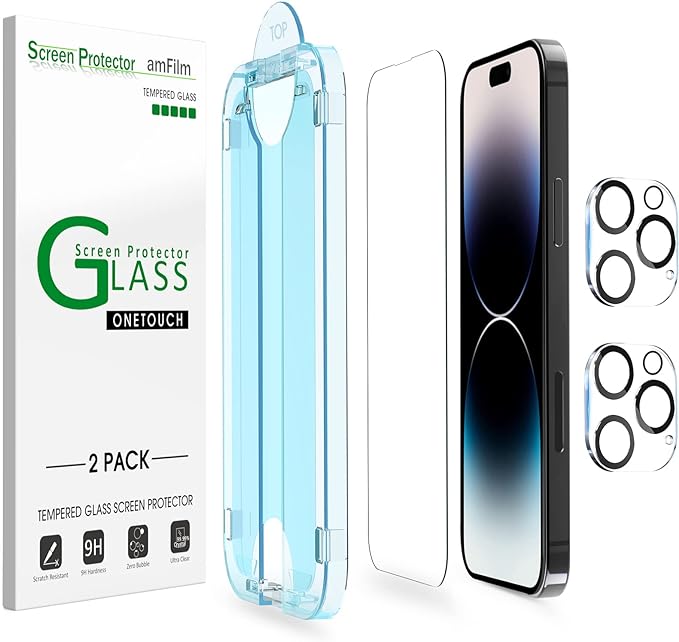 amFilm OneTouch Screen Protector and Camera Protector - Thumbnail 3
