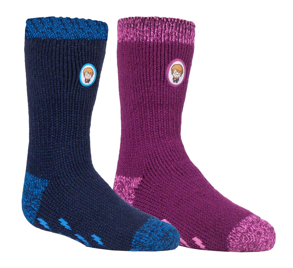 Kids Thermal Harry Potter Slipper Socks 2-Pack -
